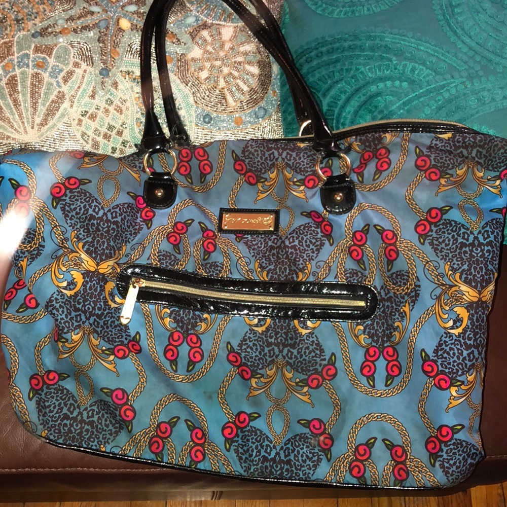 SALE.  BETSEY Johnson used weekend bag